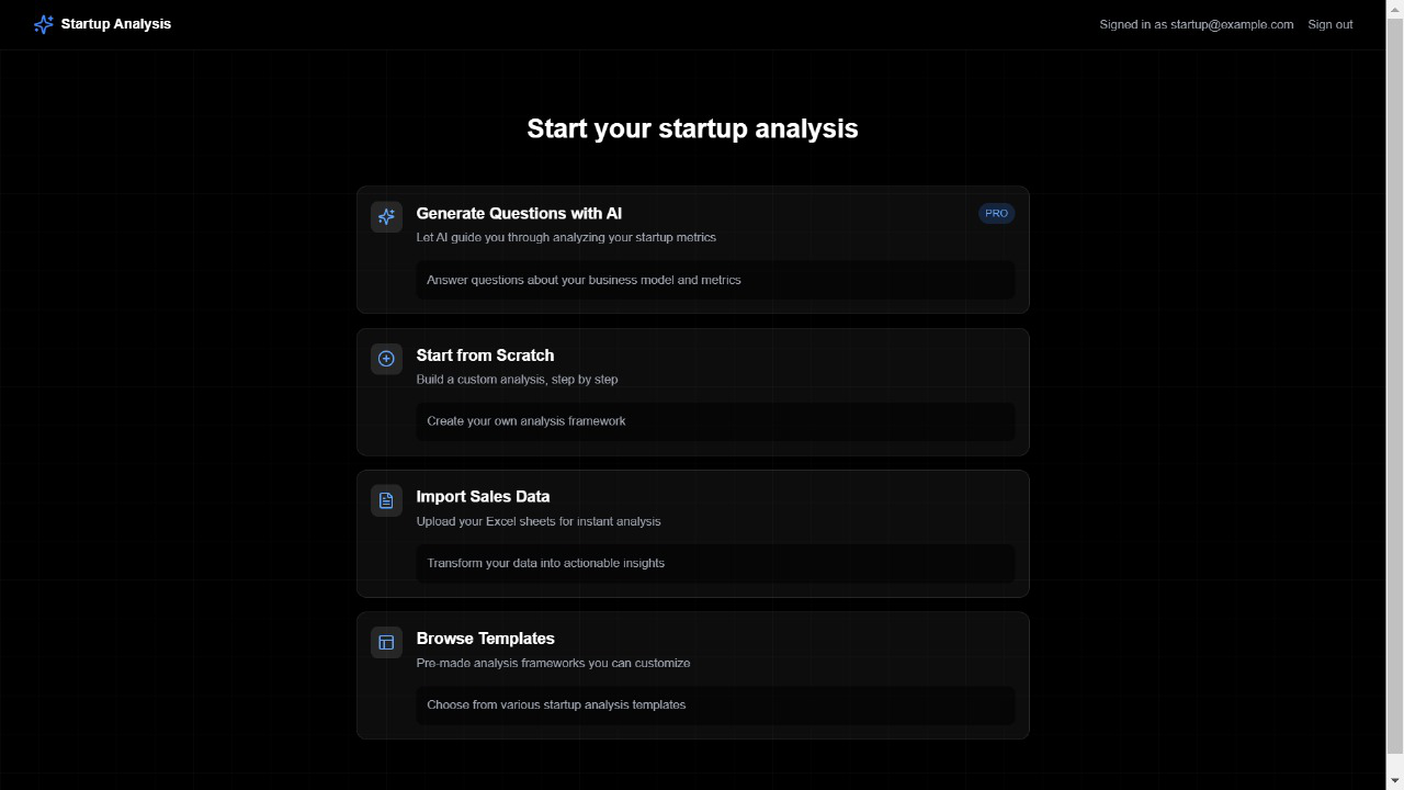 Startup Analyzer screenshot